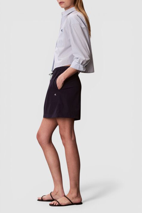 חולצה מכופתרת קרופ CALVIN KLEIN